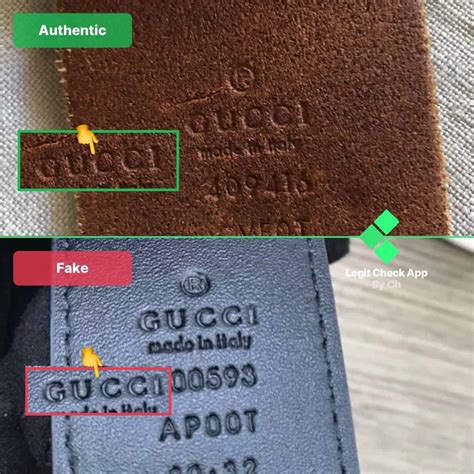 gucci belt real vs fake serial numbet|gucci belt bag legit check.